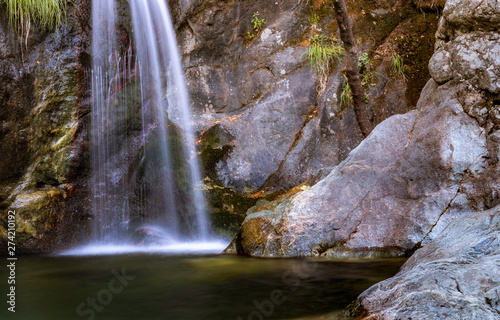 2nd waterfall at Paradisos in Samothraki  GR 