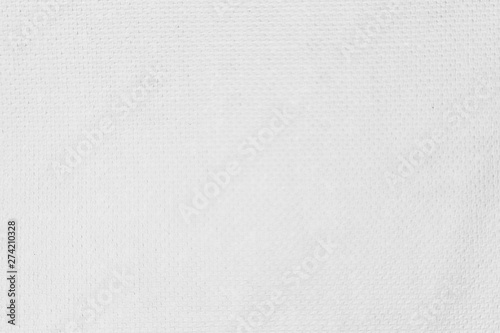 White abstract cotton towel mock up template fabric.