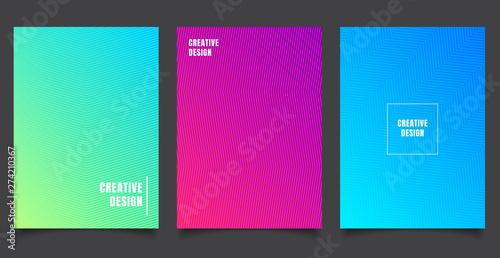 Set of abstract pattern bac...