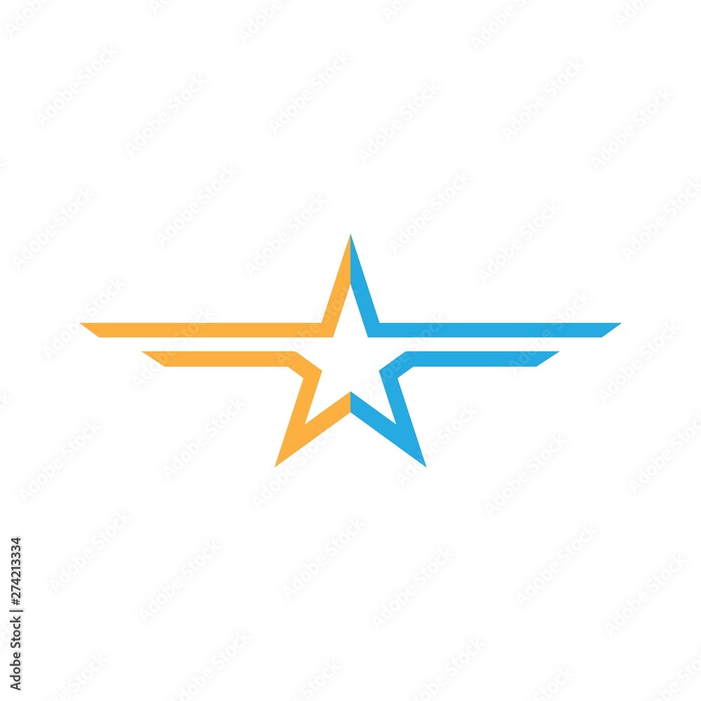 Star Logo Template