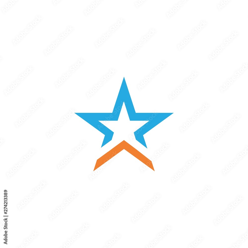 Obraz premium Star Logo Template