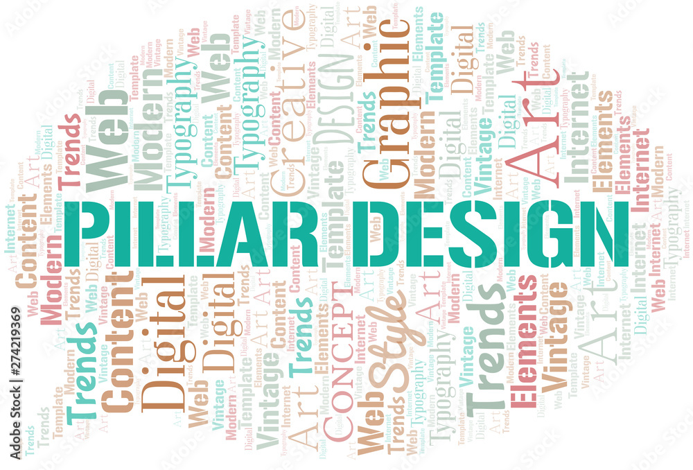 Pillar Design word cloud. Wordcloud made with text only. Pillar Design word cloud. Wordcloud made with text only.