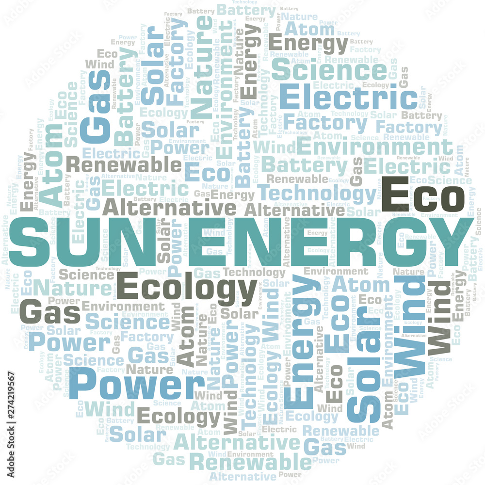 Sun Energy word cloud. Wordcloud made with text only. Sun Energy word cloud. Wordcloud made with text only.