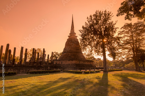 ASIA THAILAND SUKHOTHAI TEMPLE STUPA