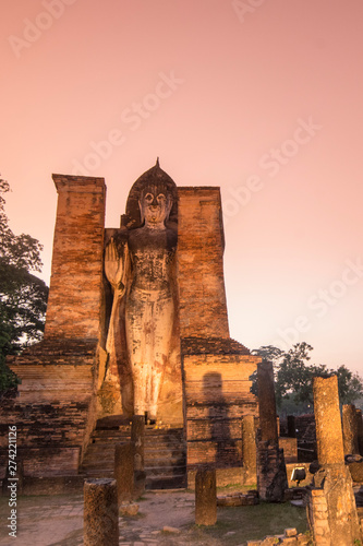 ASIA THAILAND SUKHOTHAI WAT MAHATHAT TEMPLE
