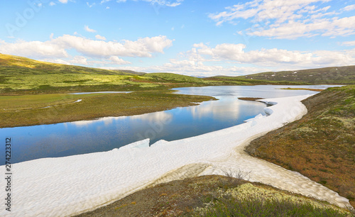 River Orkla, Norway photo