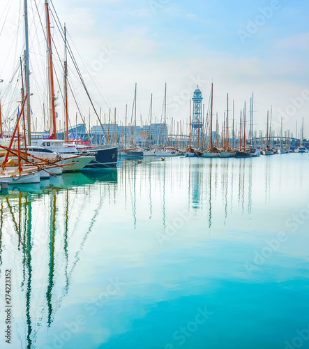 Yachts and sailboats, Barce...