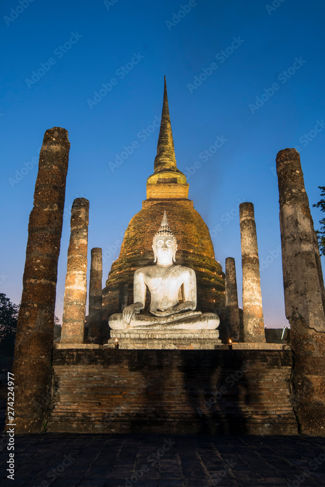 Fototapeta premium ASIA THAILAND SUKHOTHAI WAT SA SI TEMPLE