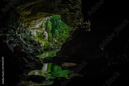 The Rio Frio Cave, Upstream Entrance, Cayo District, Belize