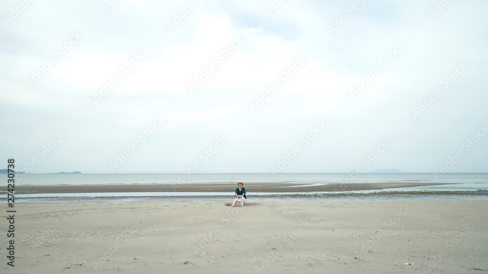 女性 海 女性 海