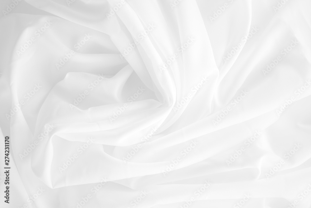 Obraz premium white fabric texture background ,white cloth background