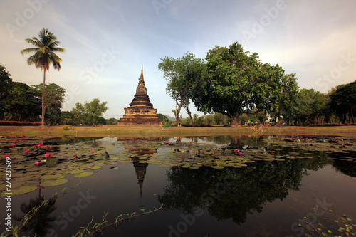 ASIA THAILAND SUKHOTHAI WAT MAHATHAT BUDDHA