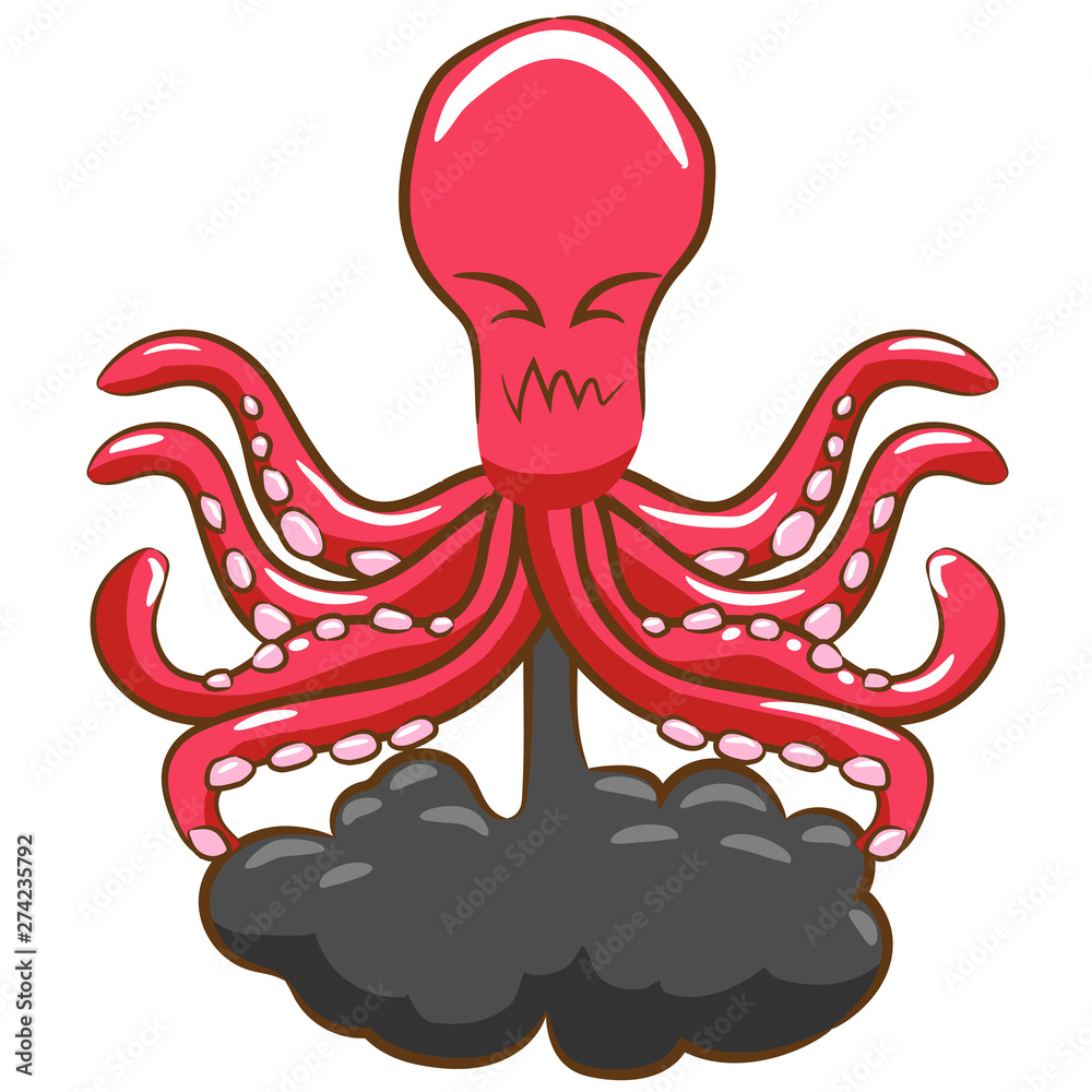 octopus vector graphic