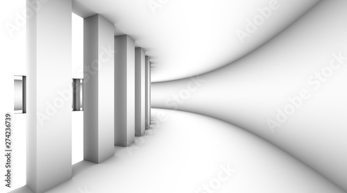 Abstract 3d rendering backg...