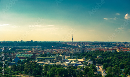 aerial view of Vystaviste in Prague © Fabiano