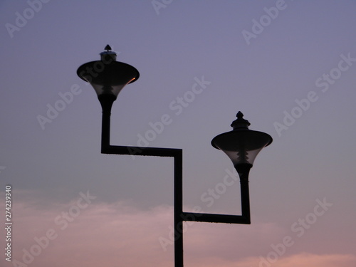 Sunset at marine Drive Cochin, Kerala