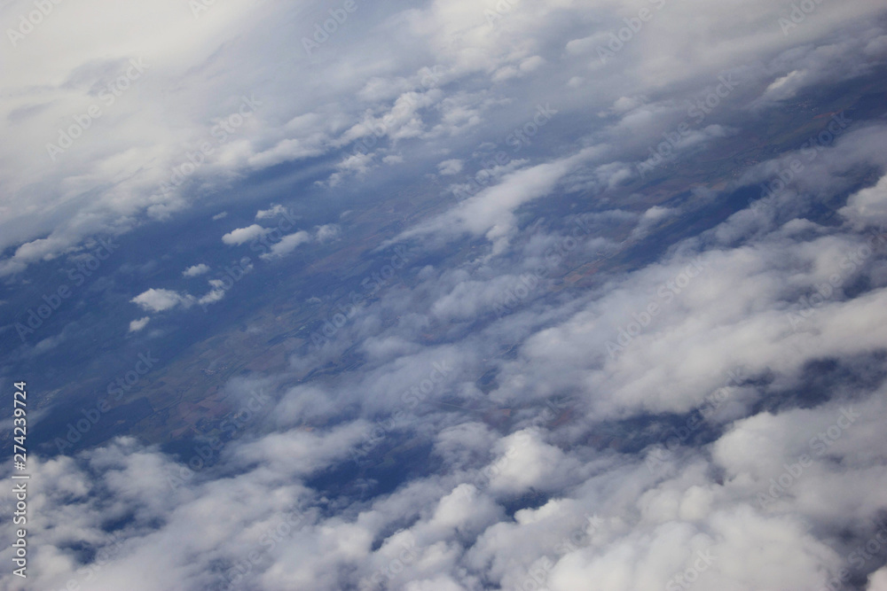 Beautiful view of clouds from above photograph for text Beautiful view of clouds from above photograph for text