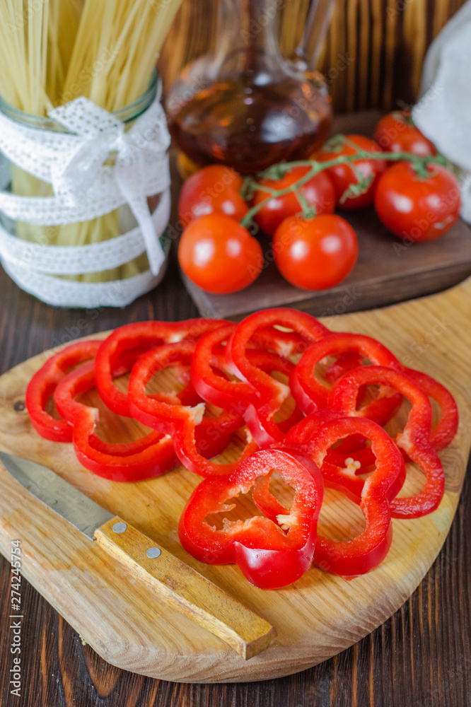 fresh bell pepper rings fresh bell pepper rings