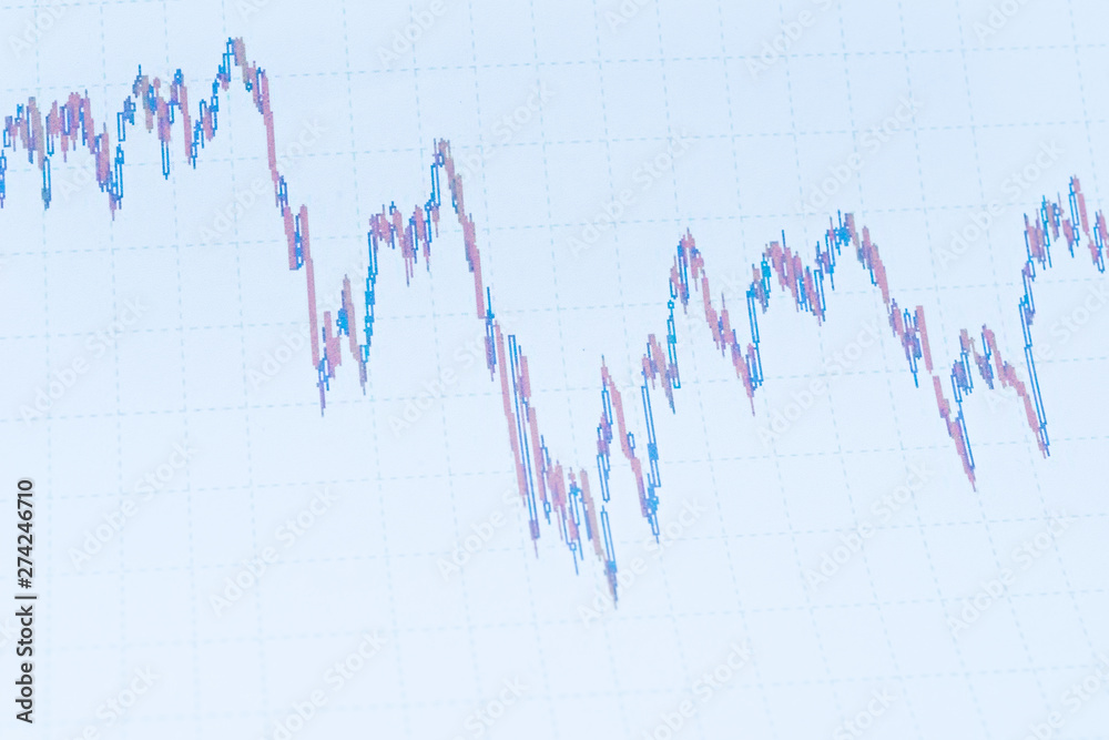 Detail graphics stock exchange