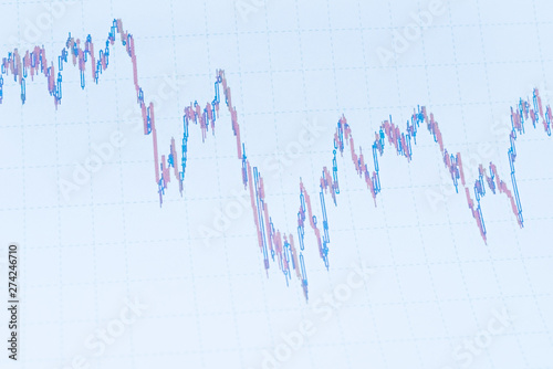 Detail graphics stock exchange