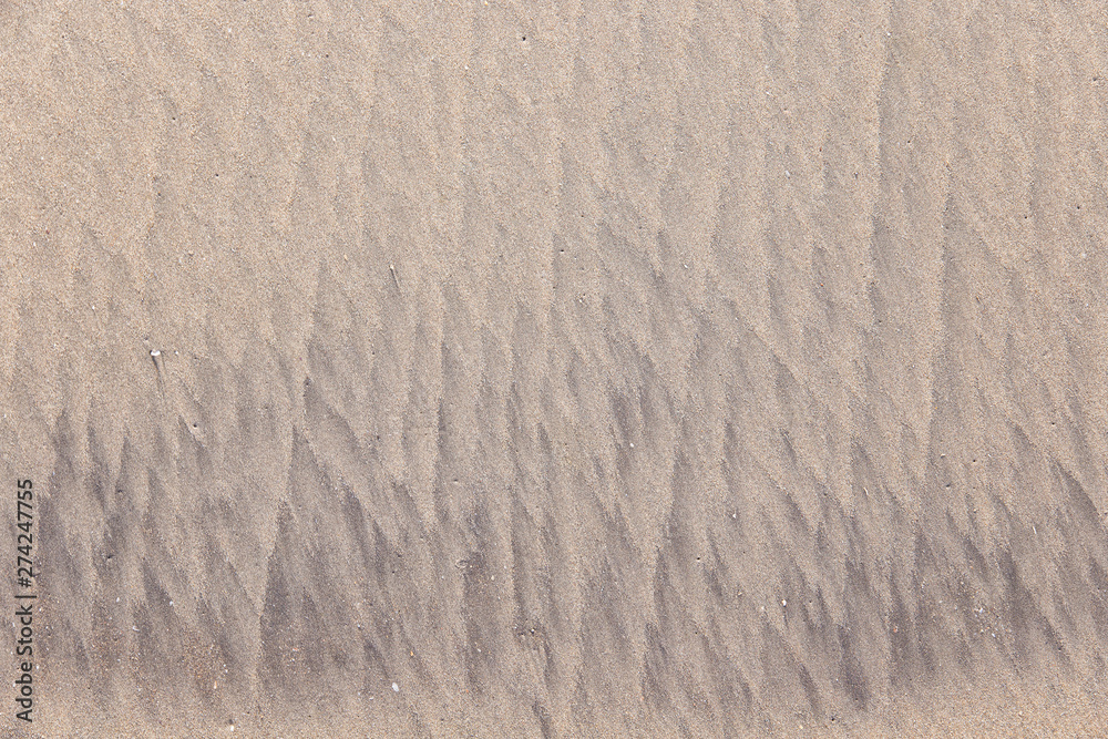 Fototapeta premium drawings and footprints in the sand