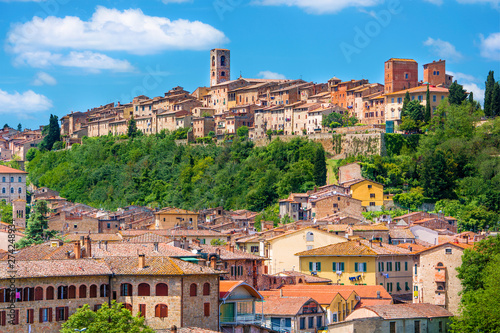 Village Colle di Val d'Elsa in Italy 