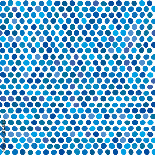 Seamless background of blue...