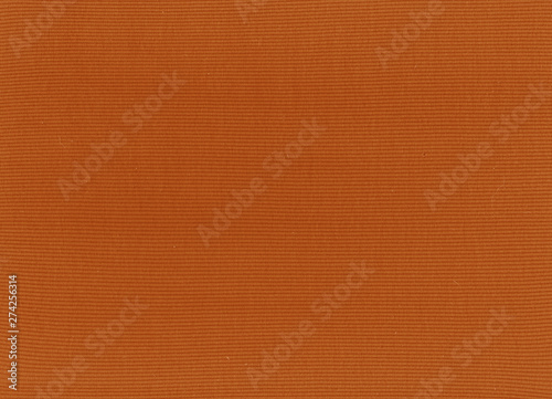 Cotton cloth texture in orange color.