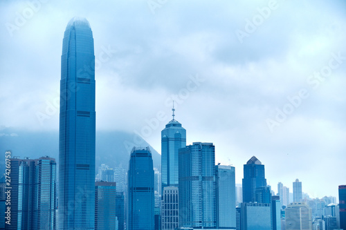 Hong Kong skyline © badahos