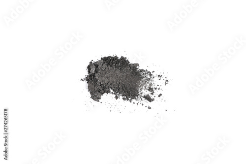 Eyeshadow isolated on white background. Makeup products