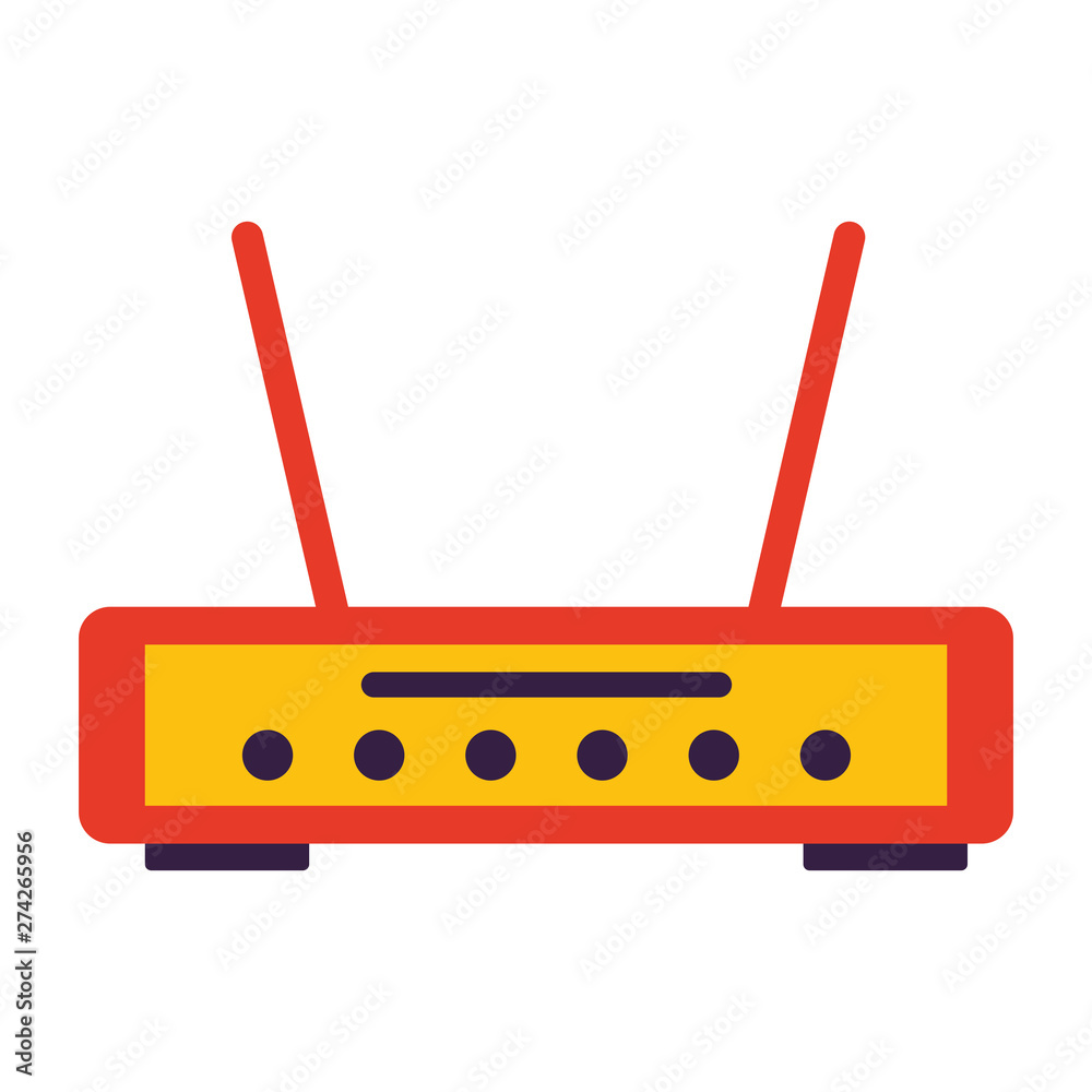 router internet on white background router internet on white background