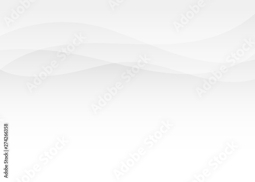 Gray wave motion curve concept abstract vector subtle background photo