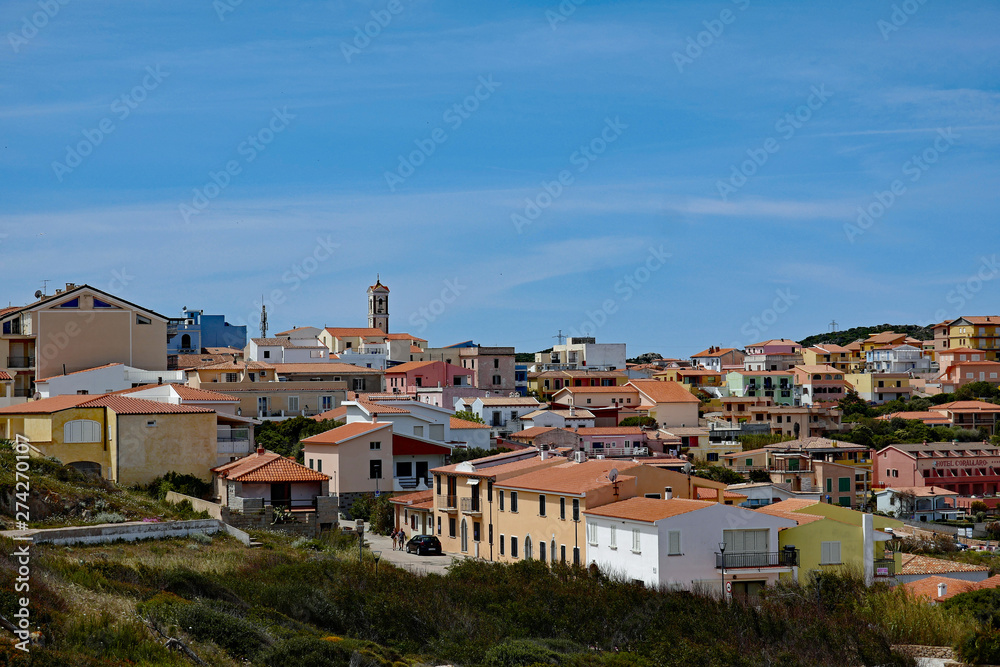 Sardinien Blick über Santa Teresa Gallura