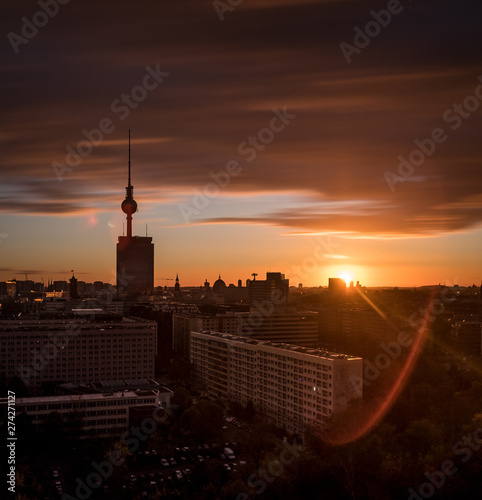 Canvas Print Berlin am Abend