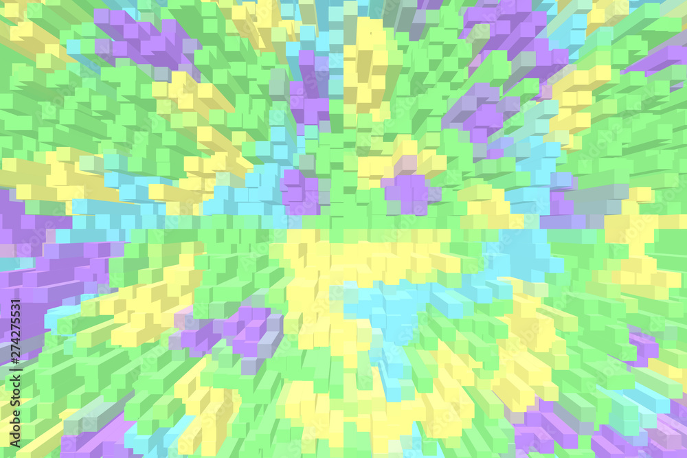 super colorful tiles extruded as abstract background texture super colorful tiles extruded as abstract background texture