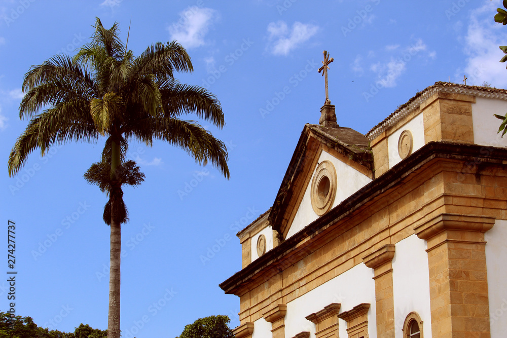 Obraz premium church in Paraty