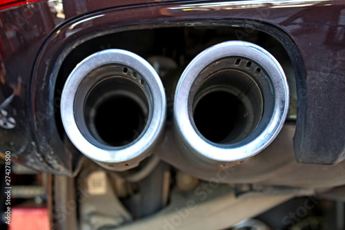 car exhaust pipe or car muffler