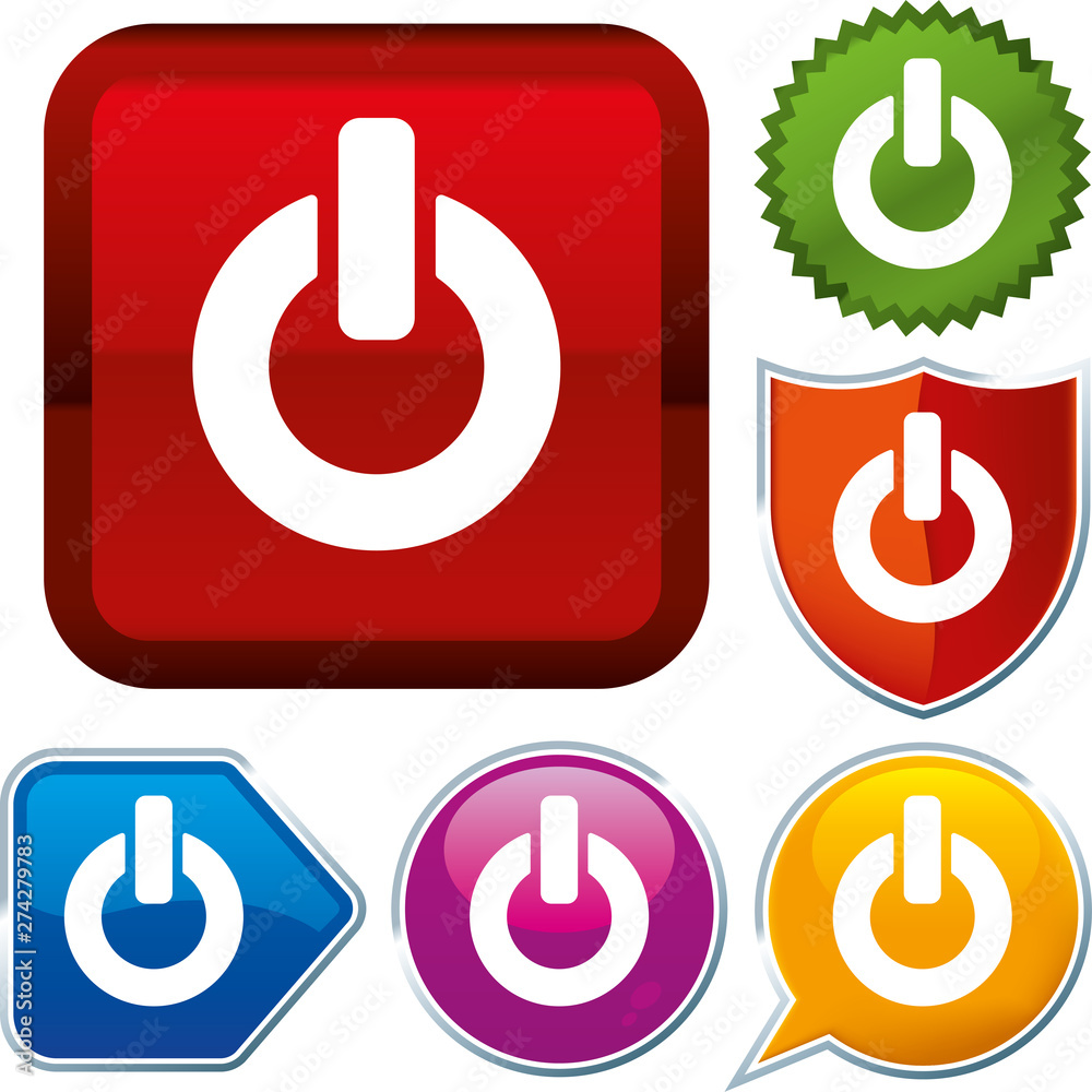 Set shiny icon series on buttons. On off. Set shiny icon series on buttons. On off.