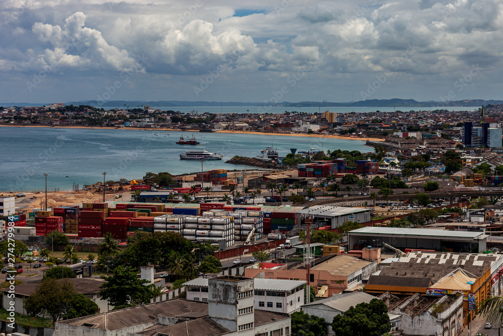 harbor of Salvador, Bahia