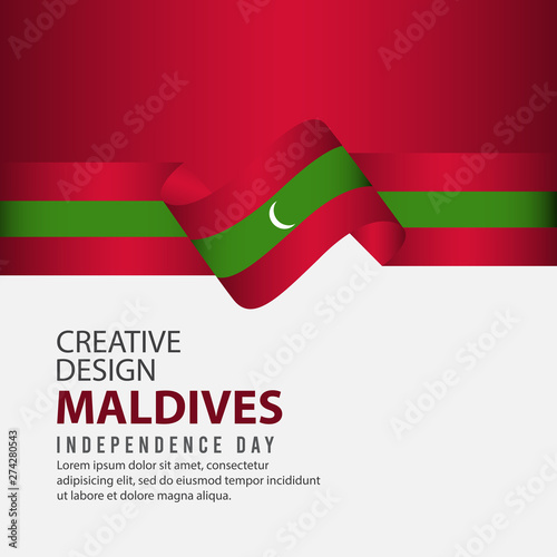 Maldives Independence Day Celebration Creative Design Illustration Vector Template Free Download Maldives Independence Day Celebration Creative Design Illustration Vector Template - GFXLoad