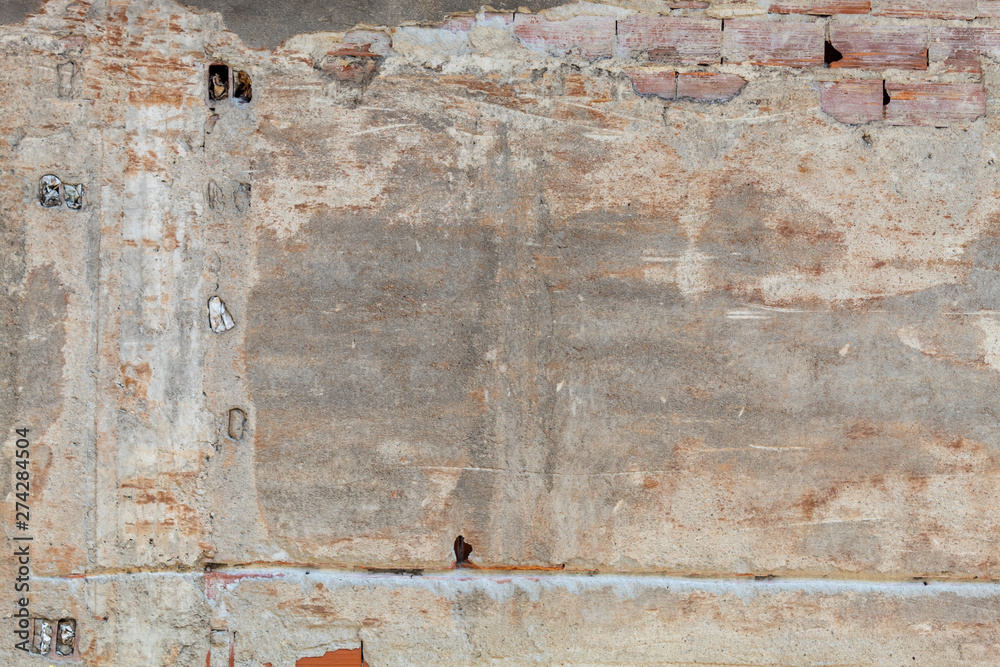 Fototapeta premium Old Weathered Concrete Decay Wall Texture