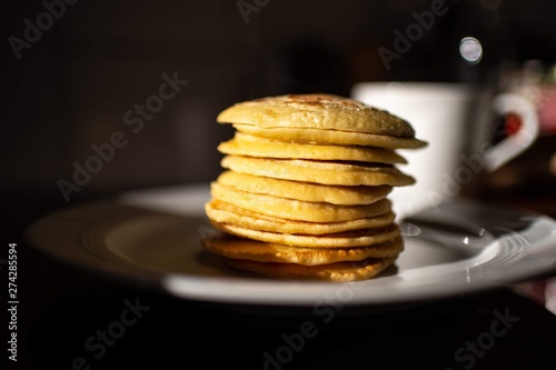 Pfannenkuchen am Morgen photo