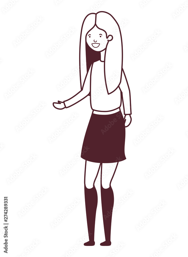 silhouette of dancing woman in white background silhouette of dancing woman in white background