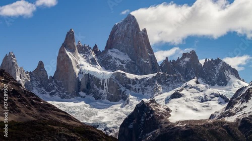 Timelapse Mount Fizt Roy, El Chalten, Agentina