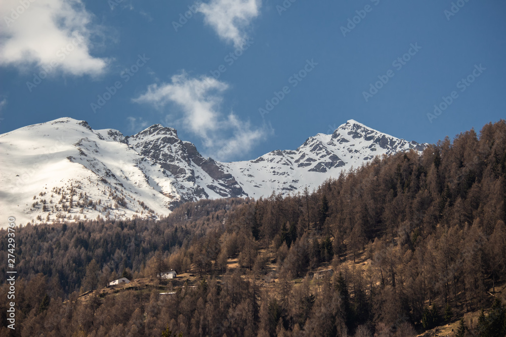Fototapeta premium Alpine Scenery in Val Camonica