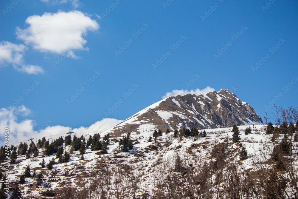Alpine Scenery at Passo del Tonale