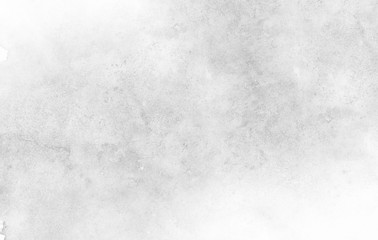 Monochrome black and white ink effect water color illustration. Abstract grunge grey shades watercolor background. Smeared gray aquarelle painted paper textured canvas for design, vintage card