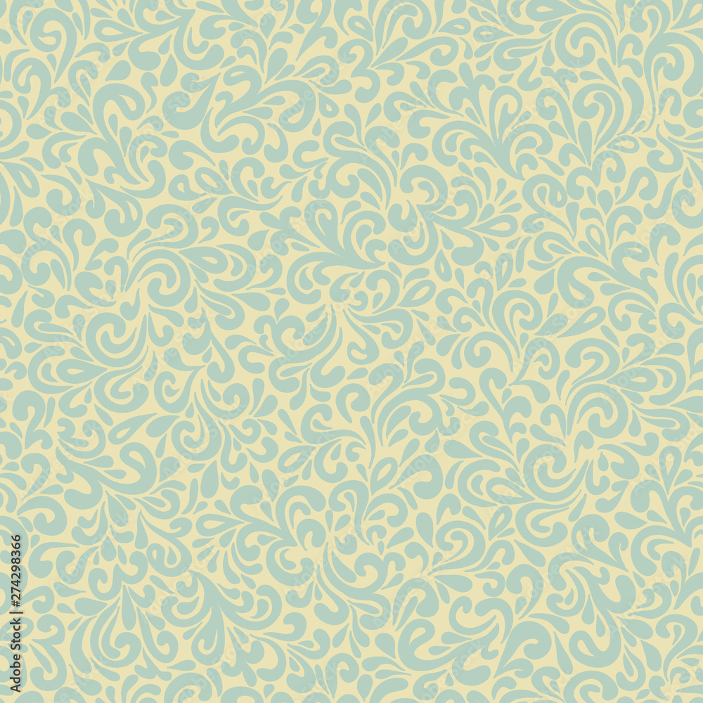 Wavy doodle seamless pattern Wavy doodle seamless pattern