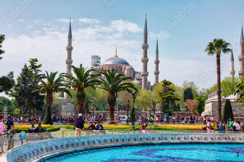 Istanbul. Sights of Sultanahmet Square. Historikal plases photo