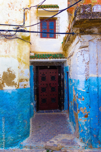 Old doors in Moroccan old city © Mounir
